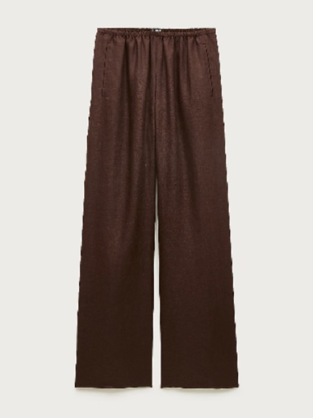 NWT J. Crew Cosmo pants linen wide-leg L tall LT - Picture 5 of 6